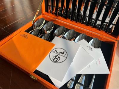 wholesale quality hermes cutlery set for 6 persons